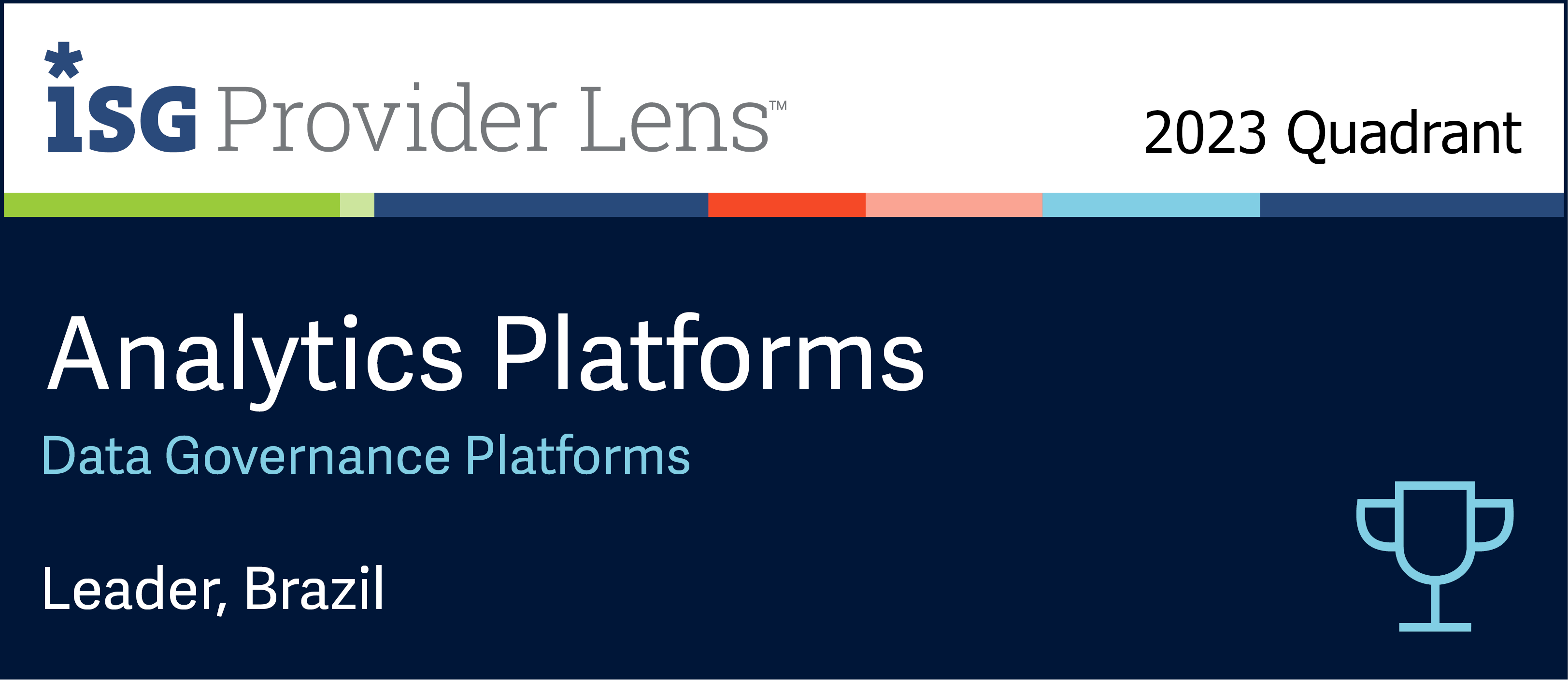 Líder - ISG Provider Lens Analytics 2023 Brazil